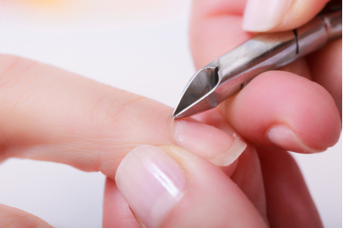 This Is How To Do A Home Manicure cuticles